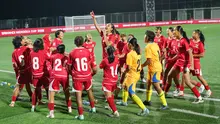 Selebrasi Garuda Pertiwi Usai juara Grup A Srikandi Merdeka Cup 2026