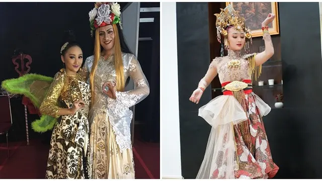 6 Beda Penampilan Sandrina IMB saat Jadi Peserta dan Bintang Tamu, Tetap Memukau