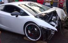 Korban tabrakan Lamborghini di Kelapa Gading alami patah tulang