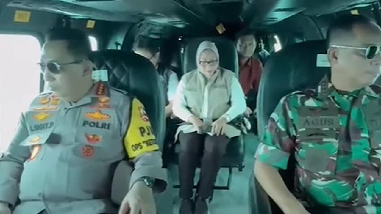 Duet Jenderal Gahar Kapolri Listyo & Panglima TNI Agus di Helikopter, Patroli Cek Jalur Mudik Ditemani Menteri Eks Tangan Kanan Jokowi