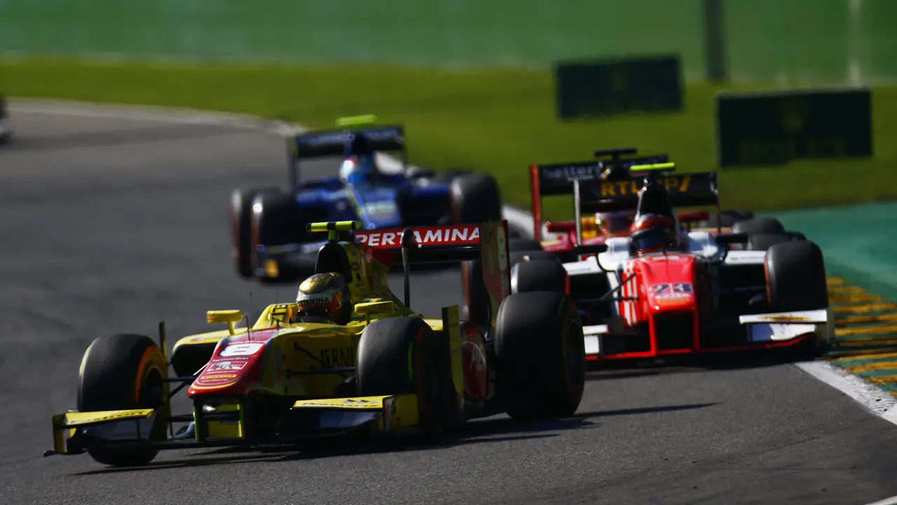 Pembalap Pertamina Campos Racing Sean Gelael (GP2 Media Service)
