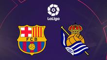 La Liga - Barcelona Vs Real Sociedad (Bola.com/Adreanus Titus)