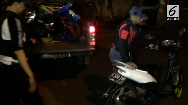 Tim Rajawali Polres Metro Jakarta Timur menggelar operasi balap liar dan geng motor Sabtu (19/8/2017) dini hari di kawasan Jakarta Timur.