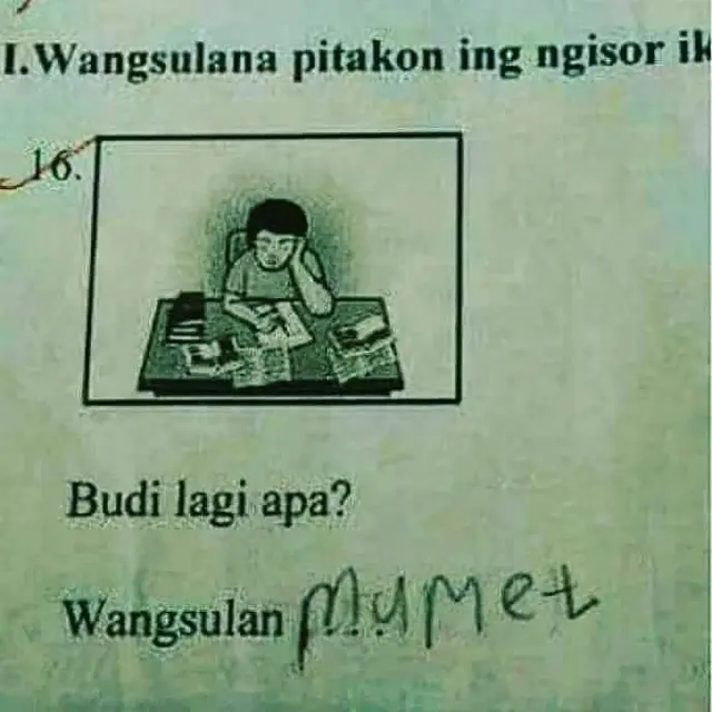 Tingkah Nyeleneh Orang Jawab Soal Ujian, Bikin Kita Nyengir Geli