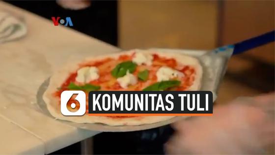 VIDEO: Restoran Pizza Berdayakan Komunitas Tuli