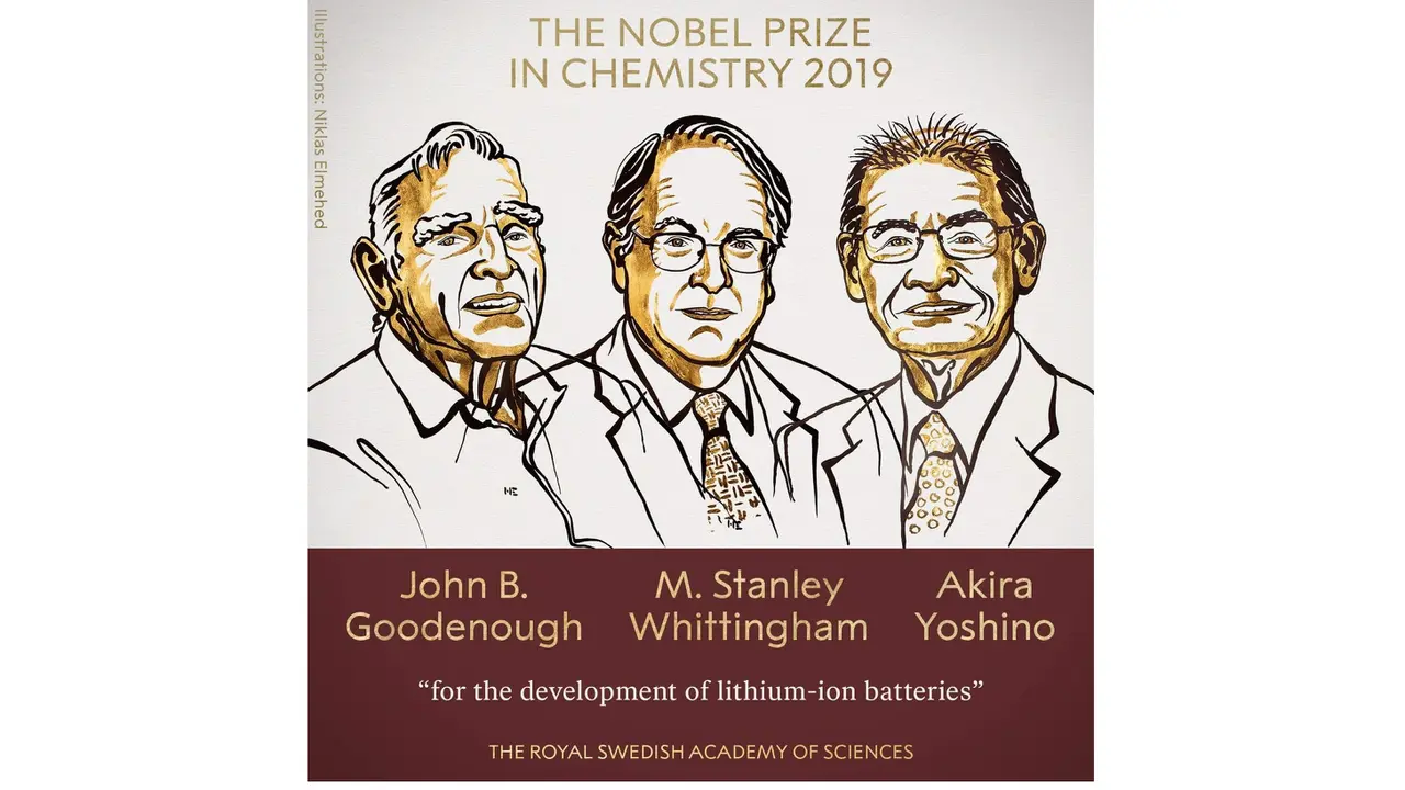 Ilustrasi peraih Nobel di Bidang Kimia 2019
