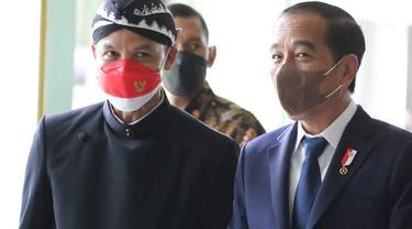Presiden Jokowi dan Ganjar Pranowo. (Foto: Dok. Instagram @ganjar_pranowo)