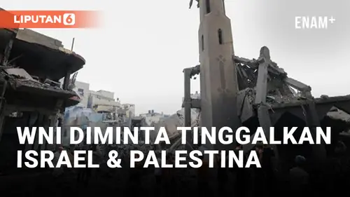 VIDEO: Situasi Memanas, WNI Diminta Tinggalkan Israel dan Palestina