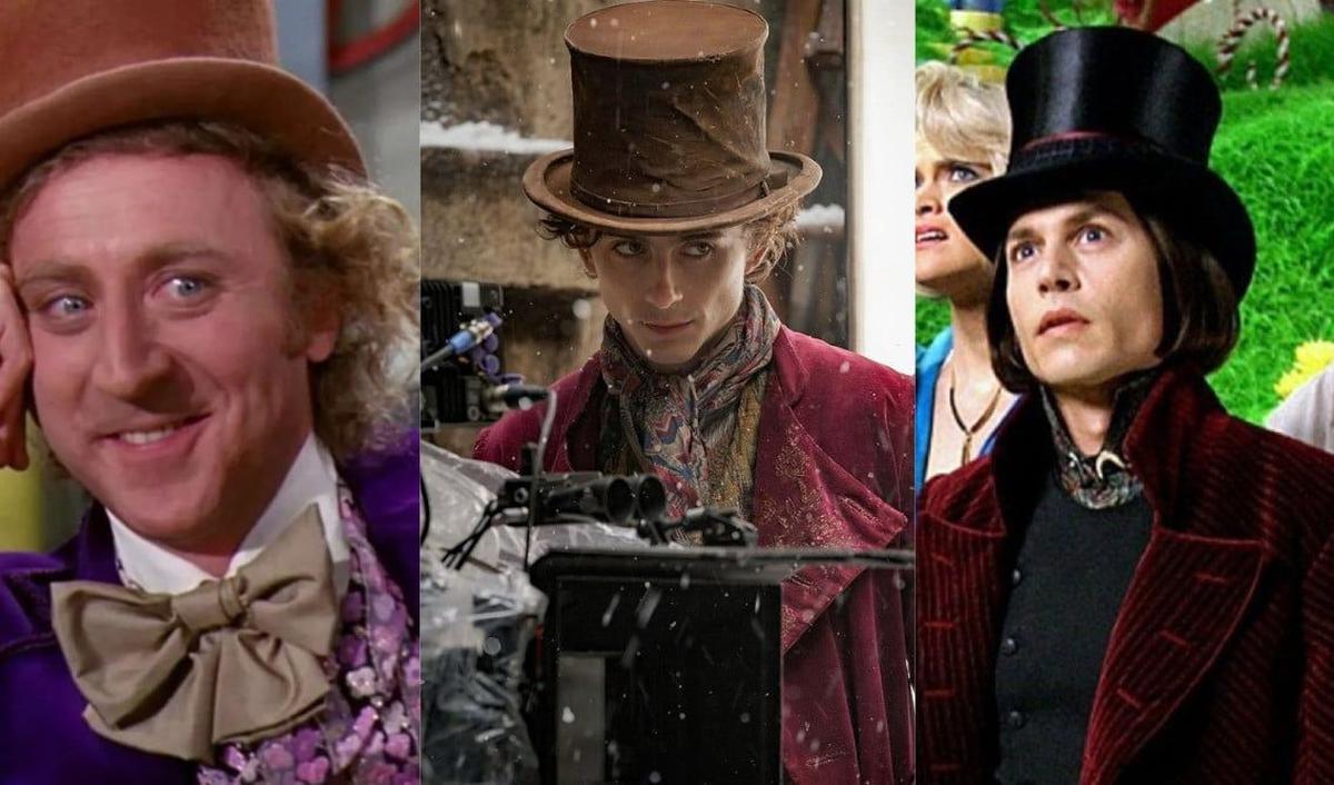 Gene Wilder membawakan karakter Wonka sebagai sosok tegas dan sedikit pemarah, sementara Johnny Depp menciptakan Wonka yang apatis dan aneh.