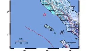 Gempa Magnitudo 5,4 Guncang Meulaboh