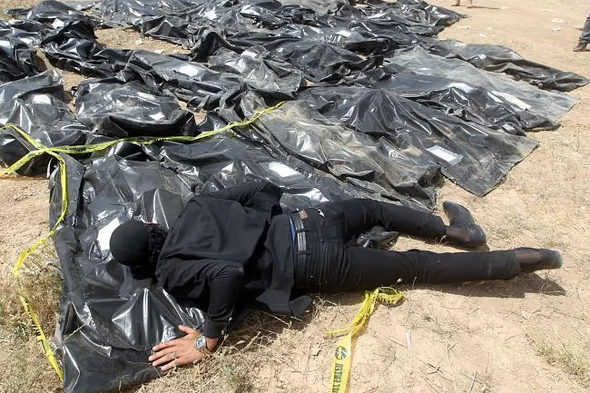164 Jasad Tentara Korban ISIS Ditemukan di Istana Saddam Hussein