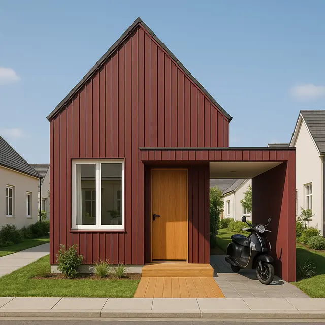 Desain Rumah Scandinavian Type 36/via Chat GPT