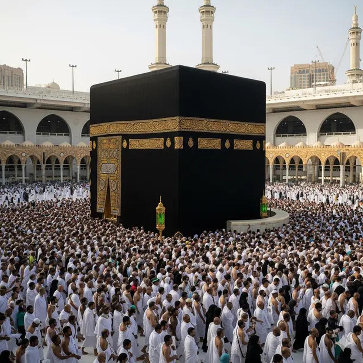 8 Salinan Text Prompt AI Gemini Edit Foto Depan Ka'bah, Bisa Jadi Doa dan Motivasi