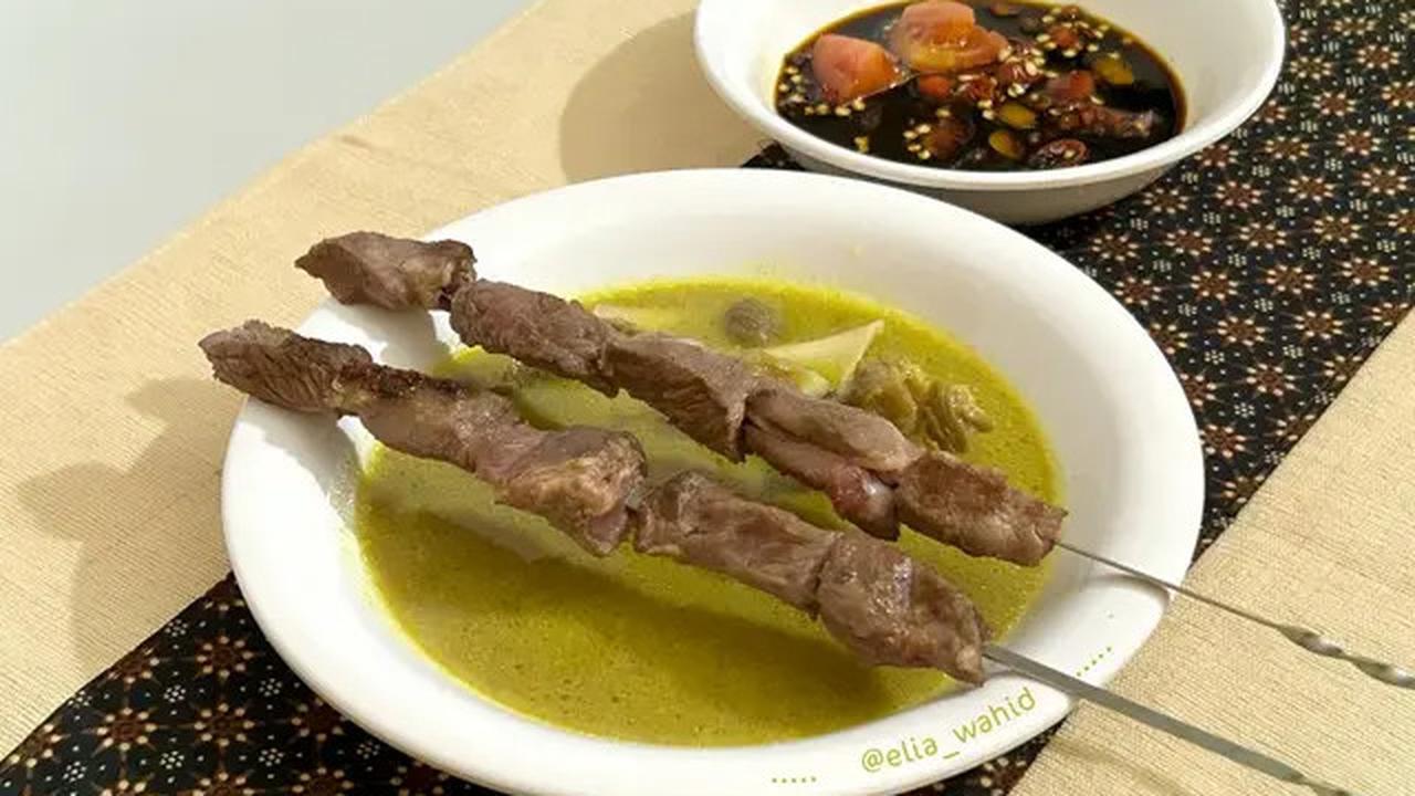 Ilustrasi Sate Klatak