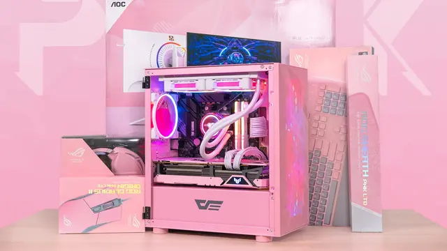 Gadis Penderita Kanker Ini Dihadiahi Paket PC Demon Slayer Pink, Ini 6 Potretnya