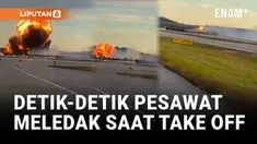 Sebuah pesawat kargo raksasa milik UPS yang membawa tiga orang di dalamnya jatuh dan terbakar hebat saat lepas landas dari Bandara Internasional Muhammad Ali, Louisville, Kentucky, Selasa (4/11) waktu setempat.