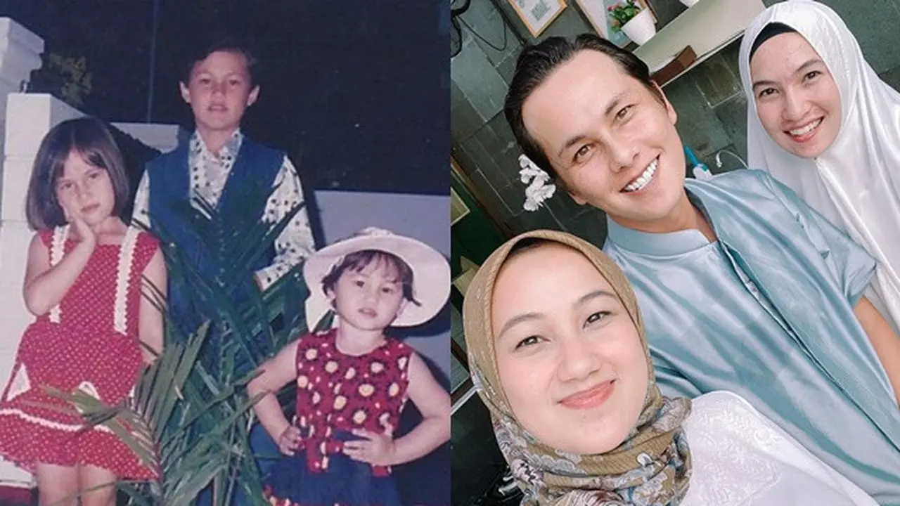 Jarang Tersorot, Ini 6 Potret Kebersamaan Andhika Pratama dan Dua Adiknya