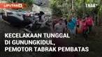 Kecelakaan tunggal terjadi di Pedotan Wetan, Patuk, Gunungkidul. Peristiwa ini terjadi pada Kamis (5/12/2024)