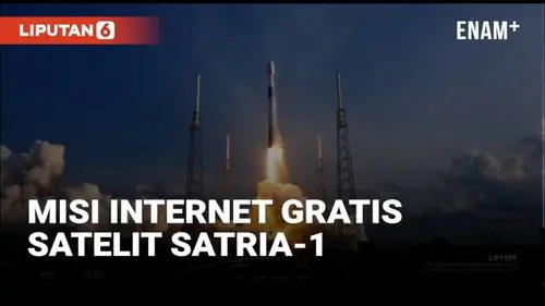 VIDEO: Detik-Detik Peluncuran Satelit Satria-1 Menuju Angkasa