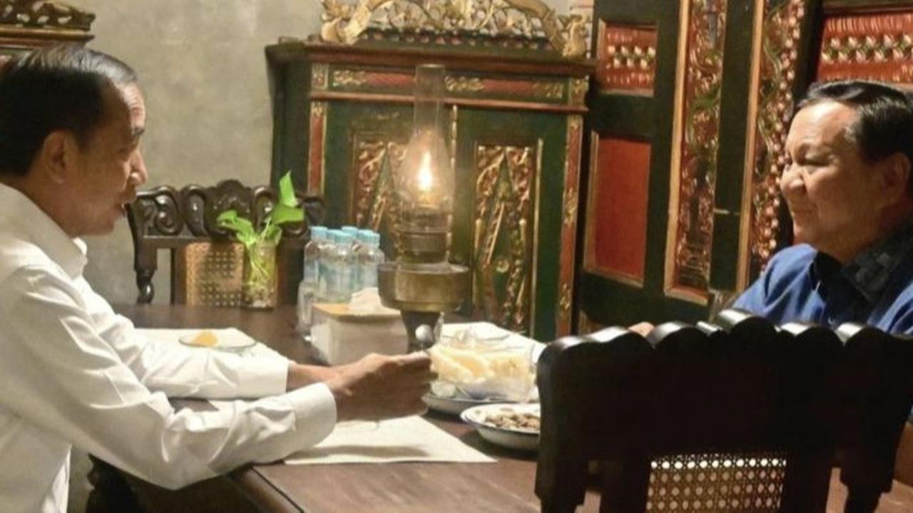 Jokowi Girang Dikunjungi Prabowo di Solo: Semoga Pak Presiden Diberi Kesehatan Membangun Indonesia