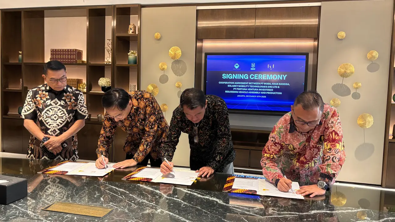 Gandeng Solarky, MAB Siap Produksi Mobil Listrik Baru Tahun Depan (Arief A/Liputan6.com)