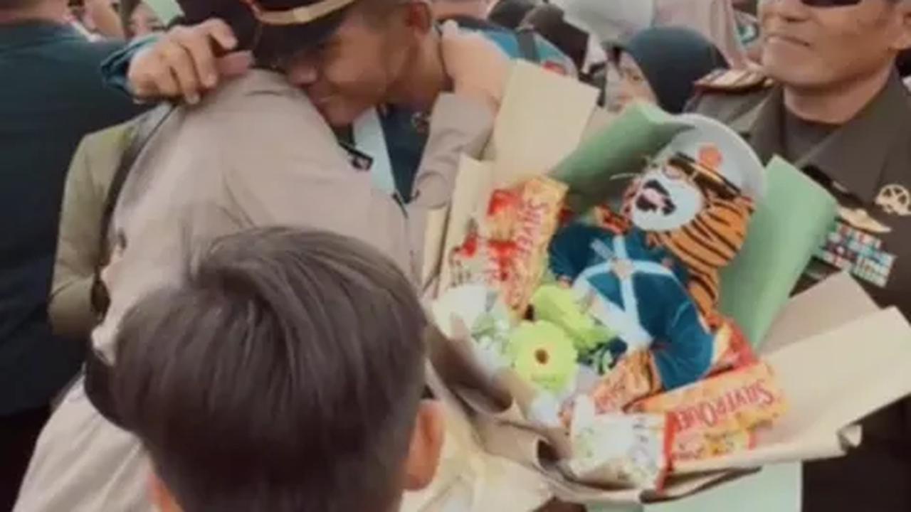 Potret Satu Keluarga Komplet jadi Perwira TNI-Polri, Ayah Kopassus, Putri Polisi & Putranya Tentara