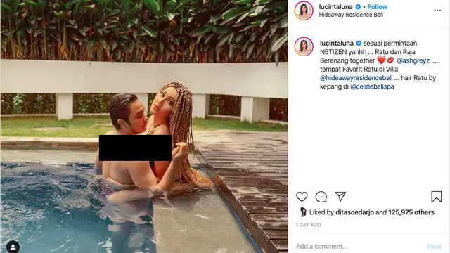 Lucinta Luna dan Kekasih
