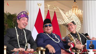 Alasan Prabowo Duduk Diapit Jokowi-Gibran Saat HUT ke-81 RI