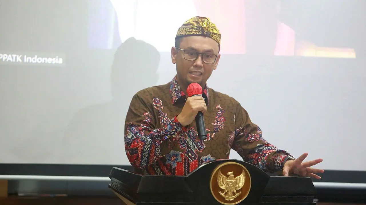 Kepala Pusat Pelaporan dan Analisis Transaksi Keuangan (PPATK) Ivan Yustiavandana  membuka goAML Interregional Meeting di Pusdiklat APUPPT, Tapos, Depok, 14-17 November 2022. (Dok PPATK)