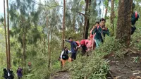 Peringati Hari Tongkat Putih Sedunia, Komunitas Disabilitas di Malang Lancarkan Kampanye Inklusif dengan Mendaki Gunung. Foto: Difpala.