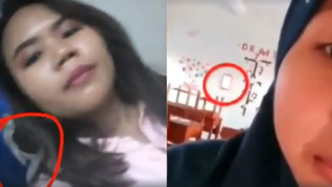 Ada penampakan ketika warganet sedang narsis.