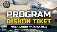 Daftar Diskon Tiket Pesawat hingga Kereta Api di Libur Nataru, Cek Tanggalnya