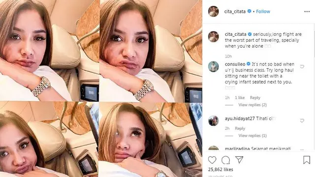 Unggahan Cita Citata. (Foto: Instagram cita_citata)