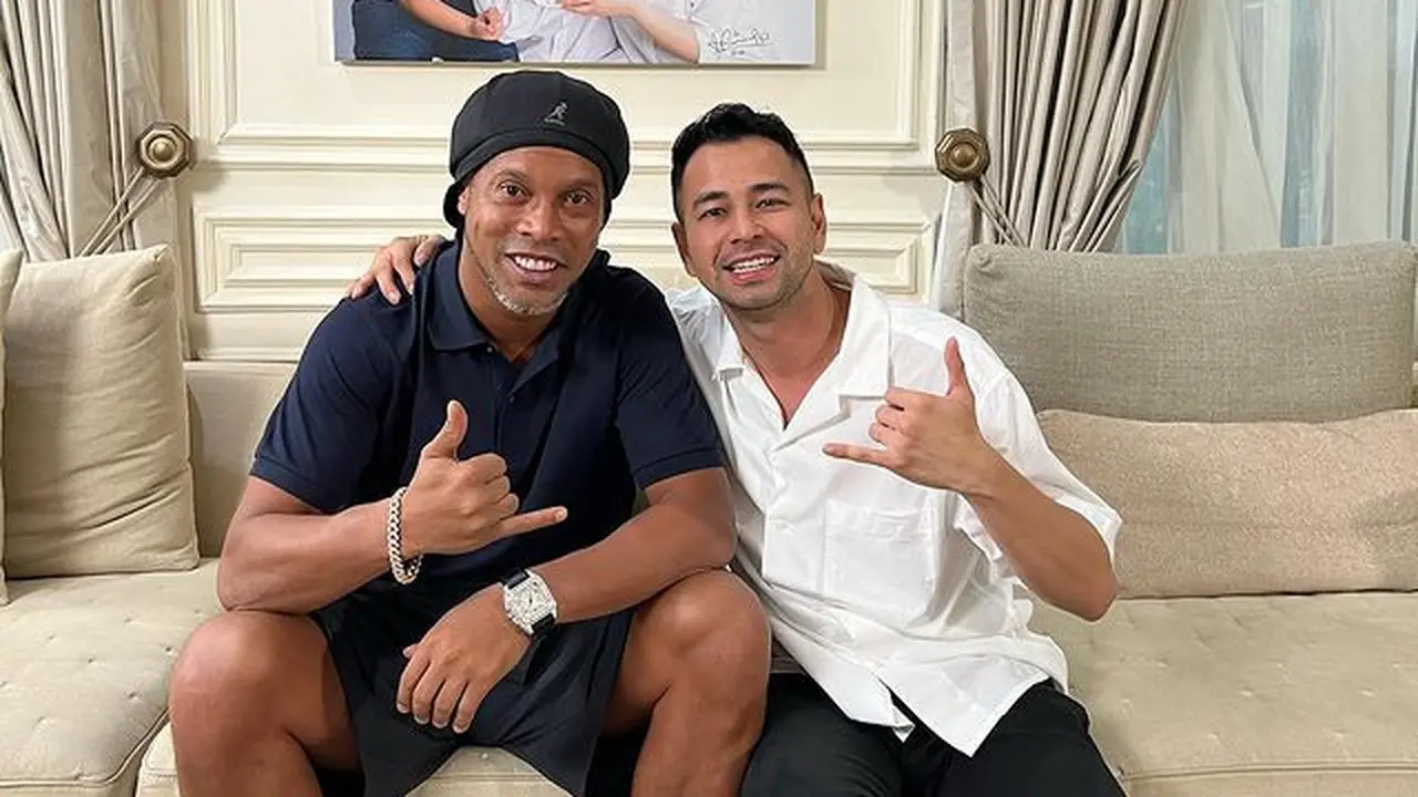 [Fimela] Ronaldinho dan Raffi Ahmad