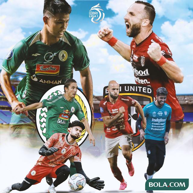 BRI Liga 1 - Duel Antarlini - PSS Sleman Vs Bali United