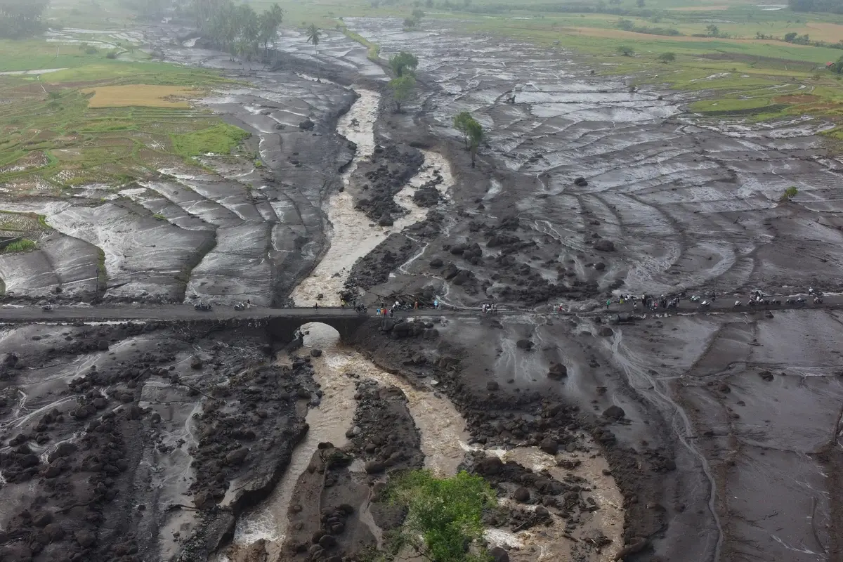Potret Kerusakan Akibat Banjir Lahar Dingin Gunung Marapi