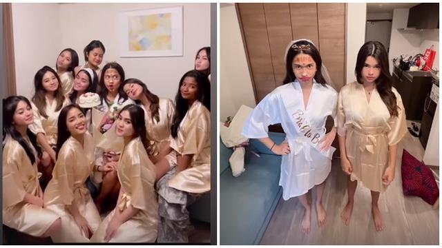 6 Potret Bridal Shower Azizah Salsha, Dikabarkan Menikah dengan Pratama Arhan Hari Ini