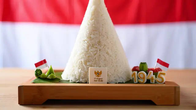 Cara Menghias Tumpeng Mini Sederhana Tapi Bagus/Ilustrasi gambar AI