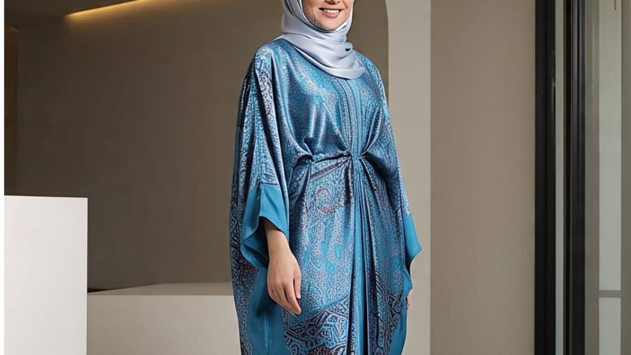 7 Model Gamis Kaftan 2025 yang Cocok untuk Ibu Muda agar Tetap Stylish, Inspirasi Bergaya Kekinian