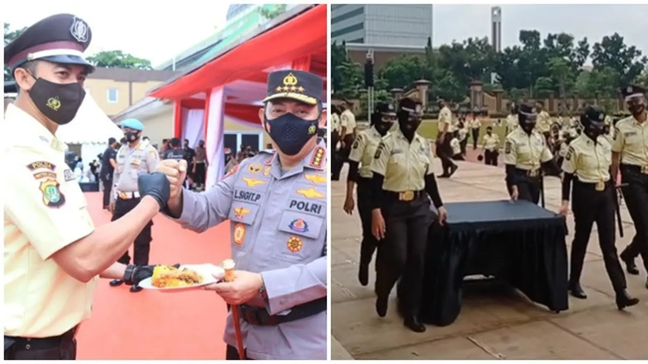 5 Potret Seragam Baru Satpam yang Diresmikan Hari Ini, Tampil dengan Warna Krem