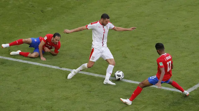 Kosta Rika, Serbia, Piala Dunia 2018