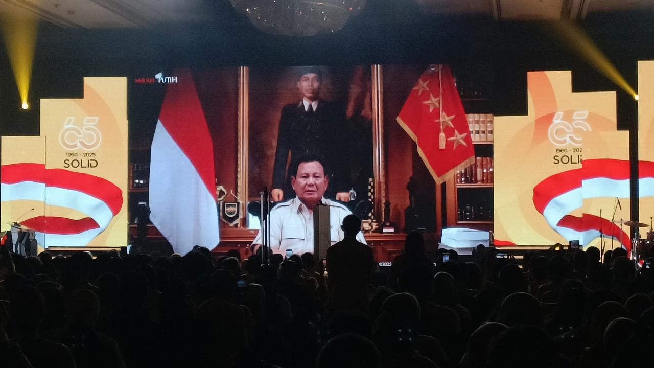 Prabowo: MKGR Lahir saat Negara dalam Pertarungan Ideologi