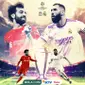 Liga Champions - Liverpool Vs Real Madrid - Mohammed Salah Vs Karim Benzema (Bola.com/Adreanus Titus)