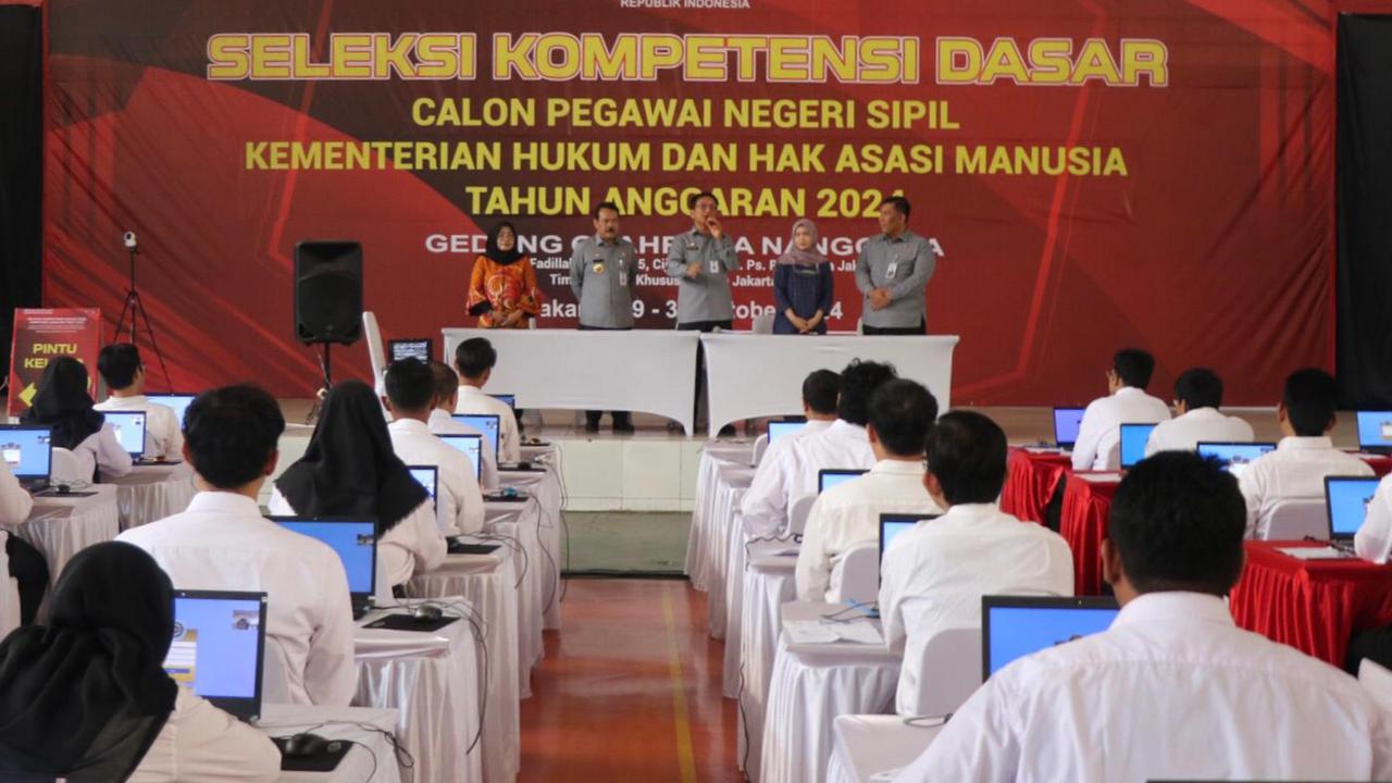 Imbauan Sekjen Kemenkumham untuk Peserta SKD CPNS