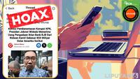 Cek Fakta: Hoaks Artikel Jokowi Terima Uang Pengadaan Iklan Bank BJB 850 Miliar Dolar AS dari Ridwan Kamil