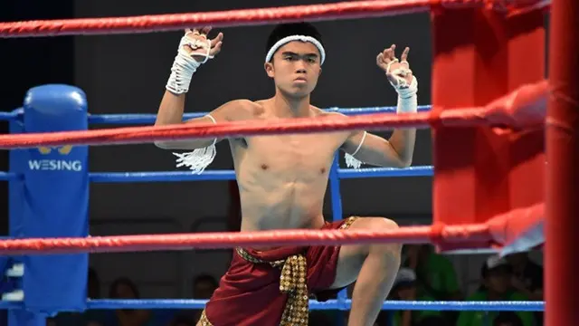 6 Potret Uchida Sudirman, Kapten Persija U-16 yang Raih Medali Sebagai Atlet Muaythai