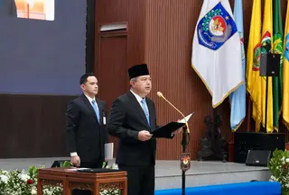 Sekretaris Jenderal (Sekjen) Kementerian Dalam Negeri (Kemendagri) Tomsi Tohir