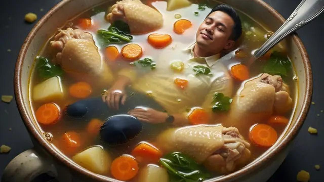 Cara Bikin Foto Menyatu dengan Makanan, Lengkap dengan Promptnya