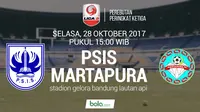 PSIS Semarang Vs Martapura (Bola.com/FOTO: Nicklas Hanoatubun/ GRAFIS: Adreanus Titus)