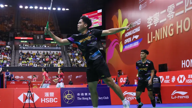 Muhammad Shohibul Fikri/Daniel Marthin - Hong Kong Open 2024 - Bulu Tangkis